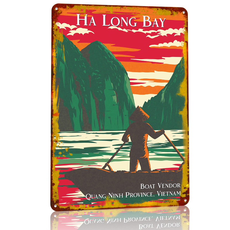 Ha Long Bay Boat Vendor Poster - 3D Printing Vendors reseña y precio