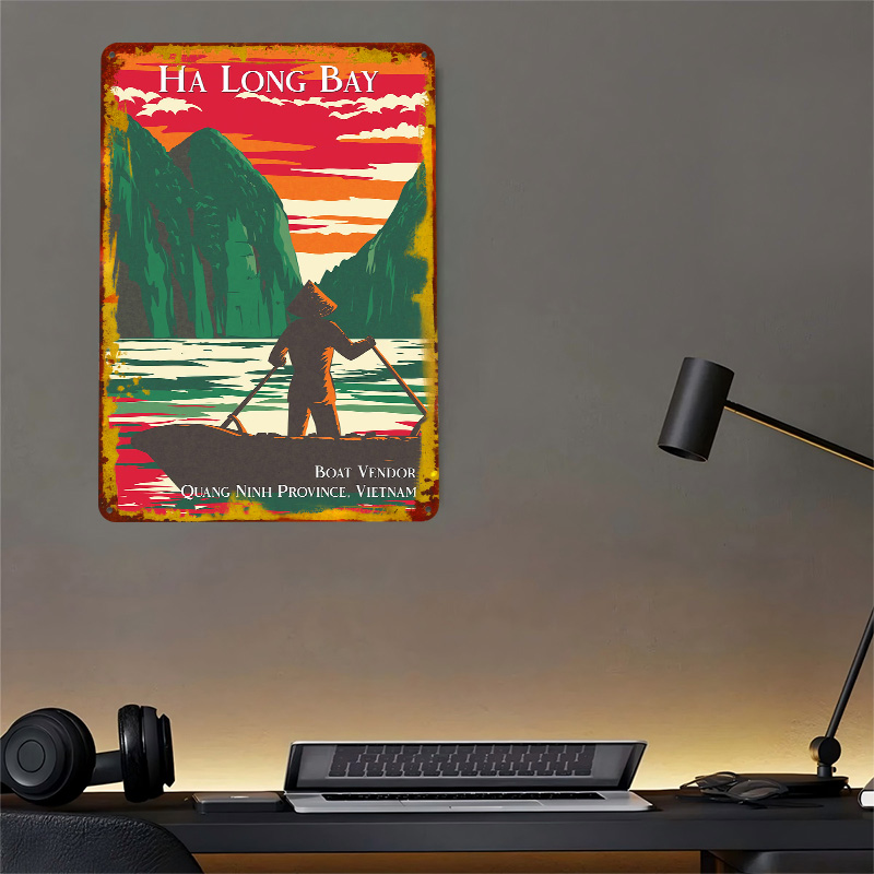 Ha Long Bay Boat Vendor Poster - 3D Printing Vendors reseña y precio