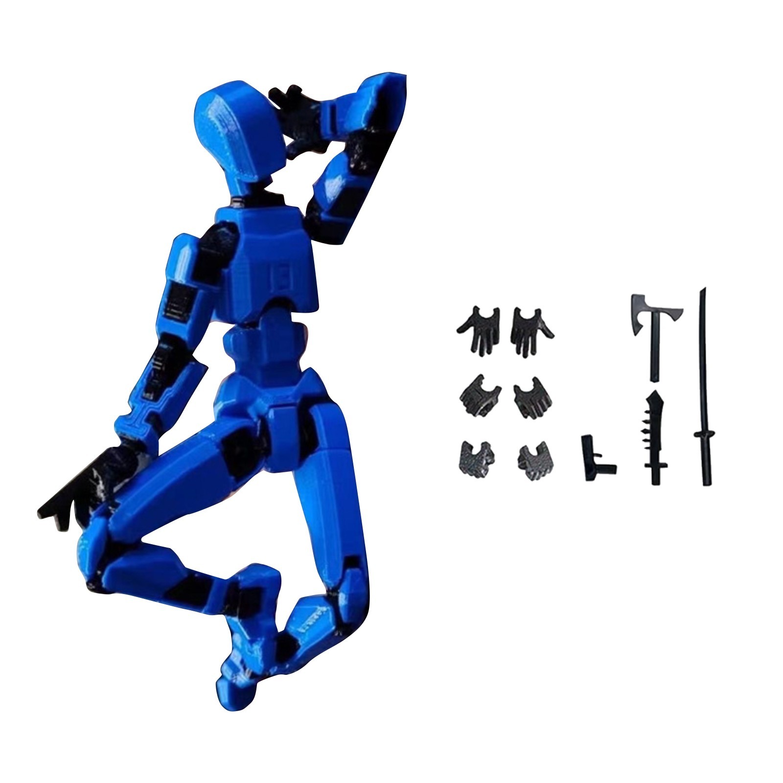 Titan 13 With Wings Figure Toy - 3D Printing Aluminium reseña y precio
