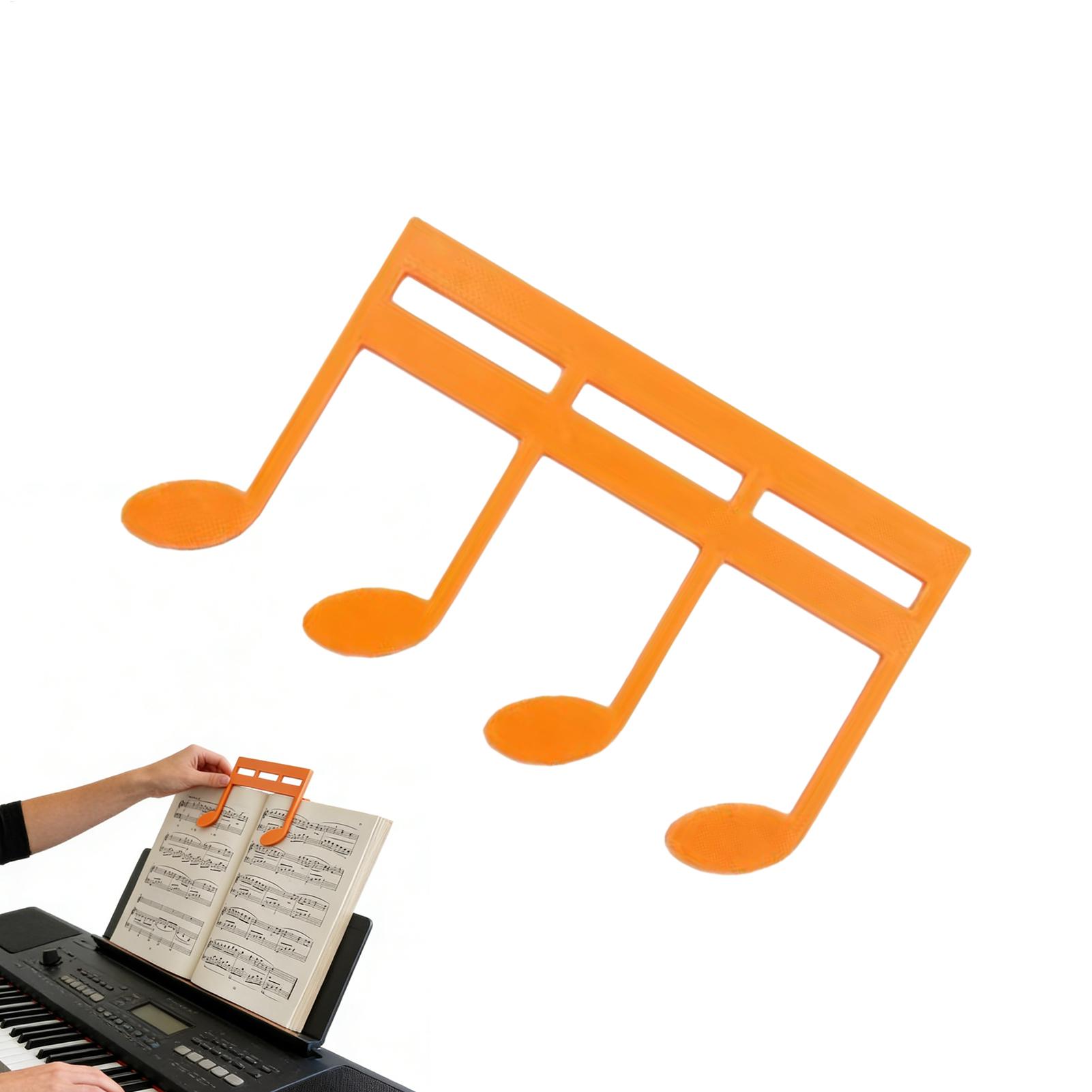 3D Printed Piano Book Clip Mus - 3D Printing Drawing reseña y precio