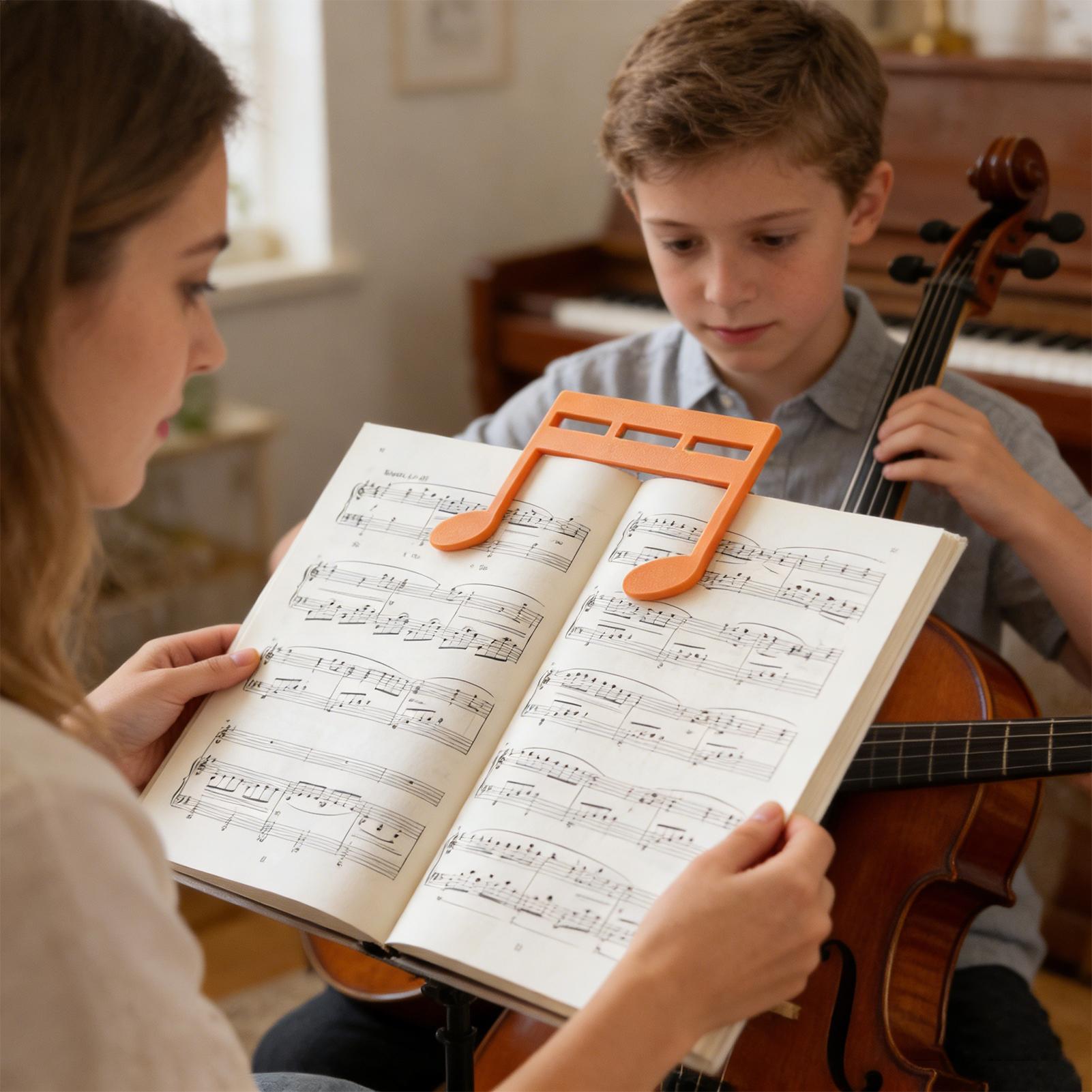 3D Printed Piano Book Clip Mus - 3D Printing Drawing reseña y precio