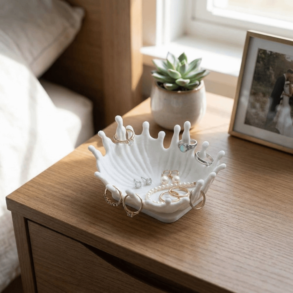 3D Printed Jewelry Storage Tra - 3D Printing Ring Holder reseña y precio