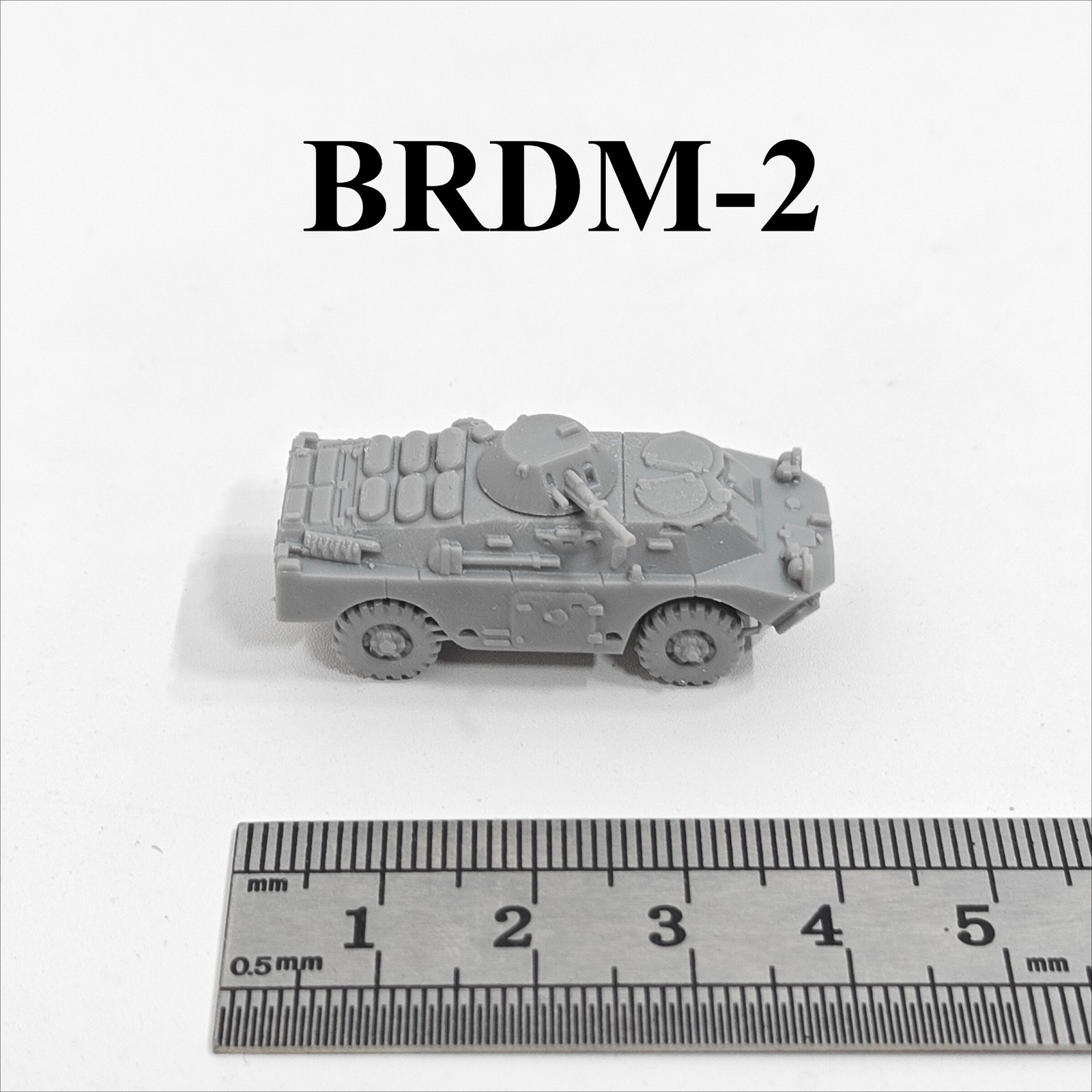 Soviet BRDM-2 Armored Vehicle, - 3D Printing Liquid reseña y precio