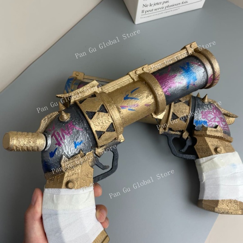 28cm/11.02in Jinx Pistol Custo - 3D Printing Use reseña y precio