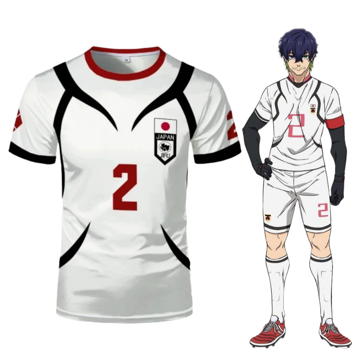 Anime Aiku Shirt Cosplay Costu - 3D Printing Kpop reseña y precio