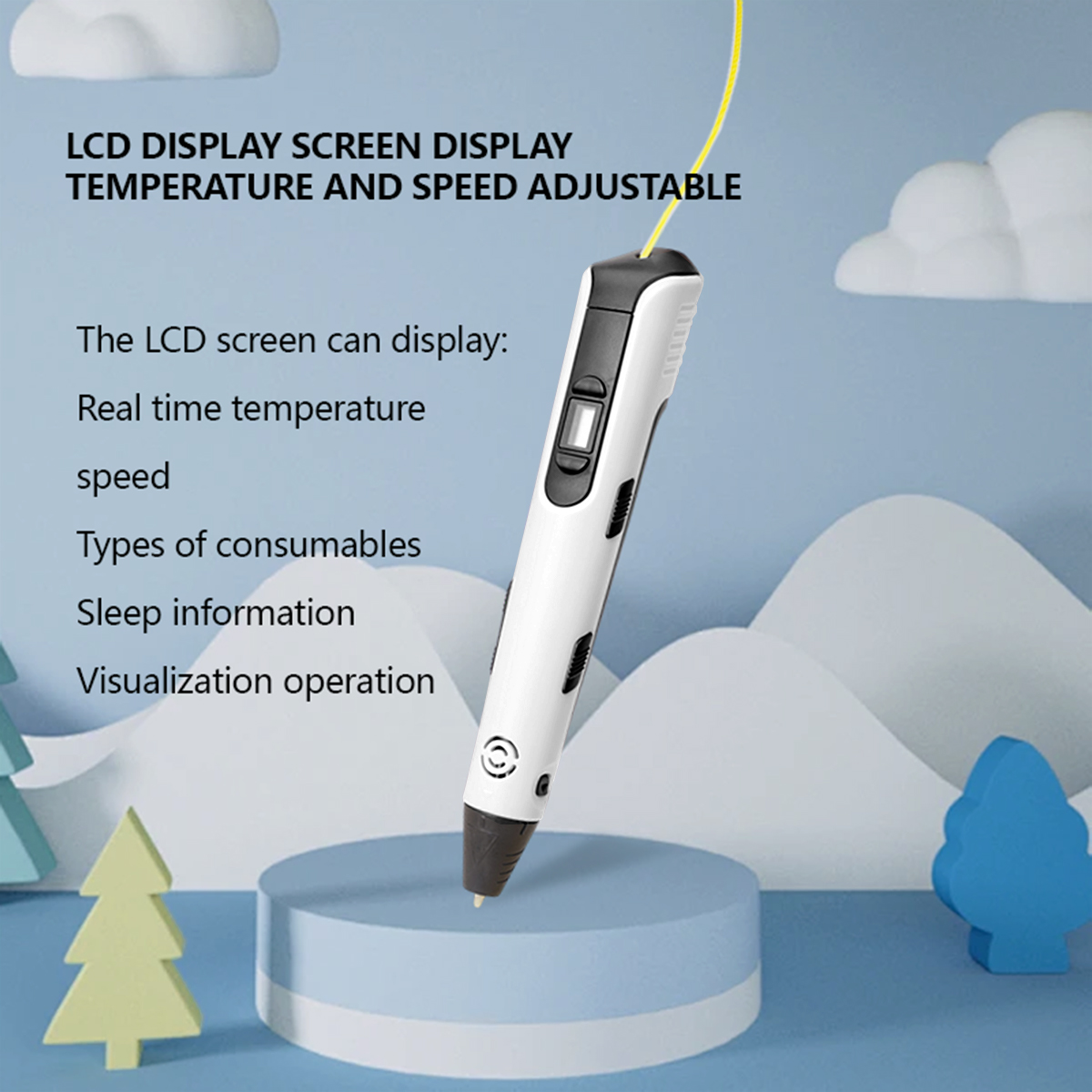 Upgraded 3D Printing Pen 9 Met - 3D Printing Pen For Kids reseña y precio