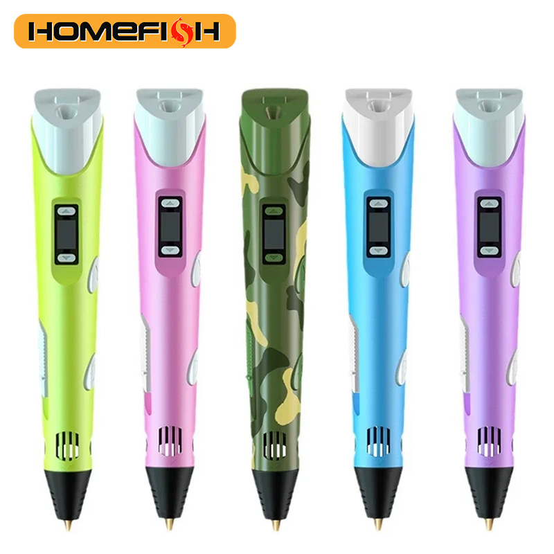 HOMEFISH Electronic 3D Printin - 3D Printing Pen For Kids reseña y precio