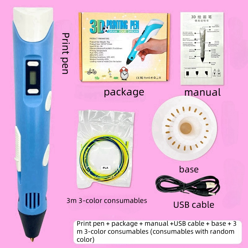 HOMEFISH Electronic 3D Printin - 3D Printing Pen For Kids reseña y precio