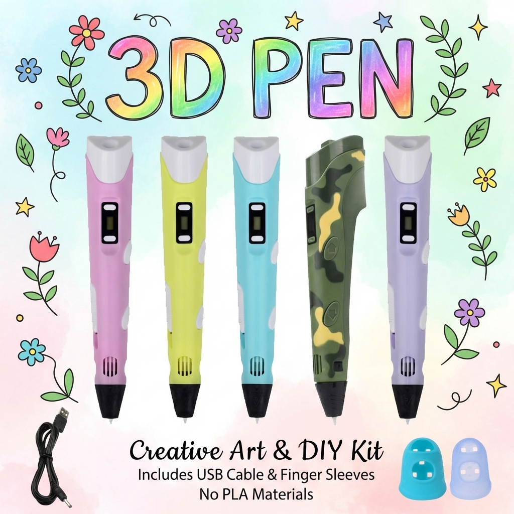 3D Printing Pen PLA Filament 3 - 3D Printing Pen For Kids reseña y precio