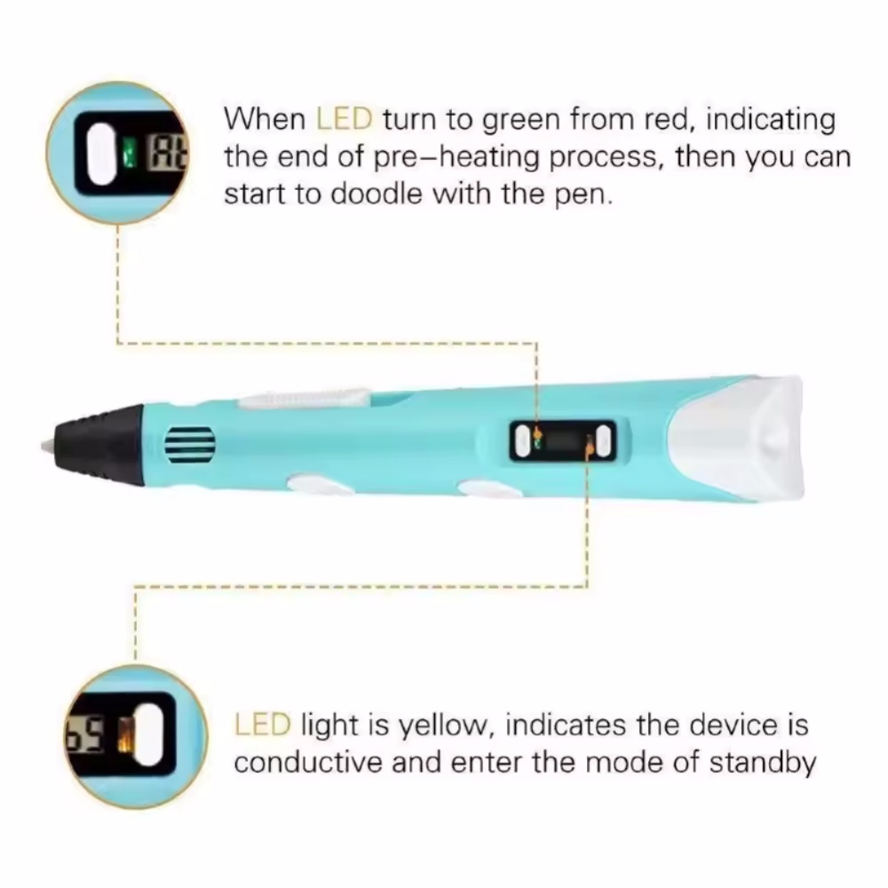 3D Pen For Children 3D Printin - 3D Printing Pen For Kids reseña y precio