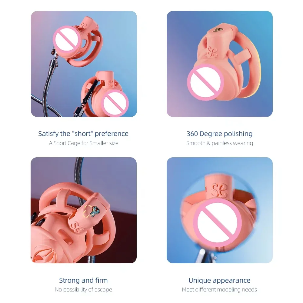 Male SIssy Chastity Cage 3D Pr - 3D Printing Liquid reseña y precio