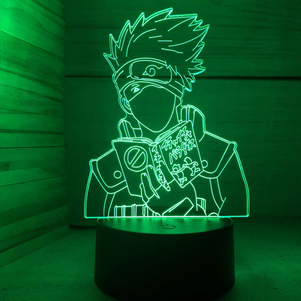 Anime Naruto Uzumaki LED Night - 3D Printing Lamp reseña y precio