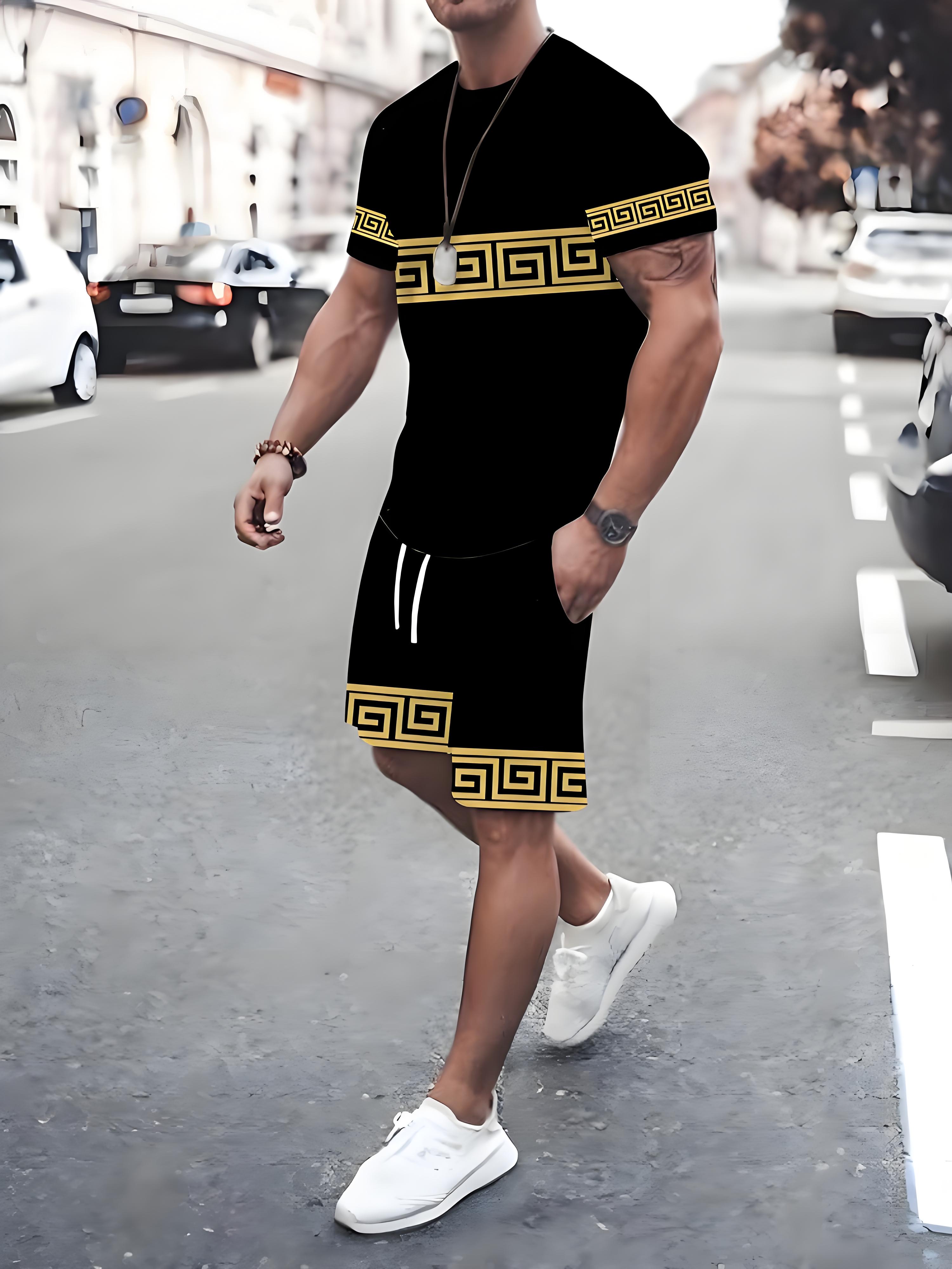 New Plus Size Men's T-shirt An - 3D Printing Kpop reseña y precio