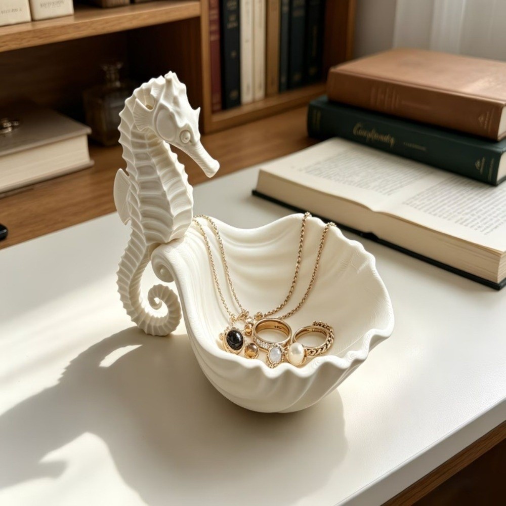 3D Printed Seahorse-Shaped Sto - 3D Printing Ring Holder reseña y precio