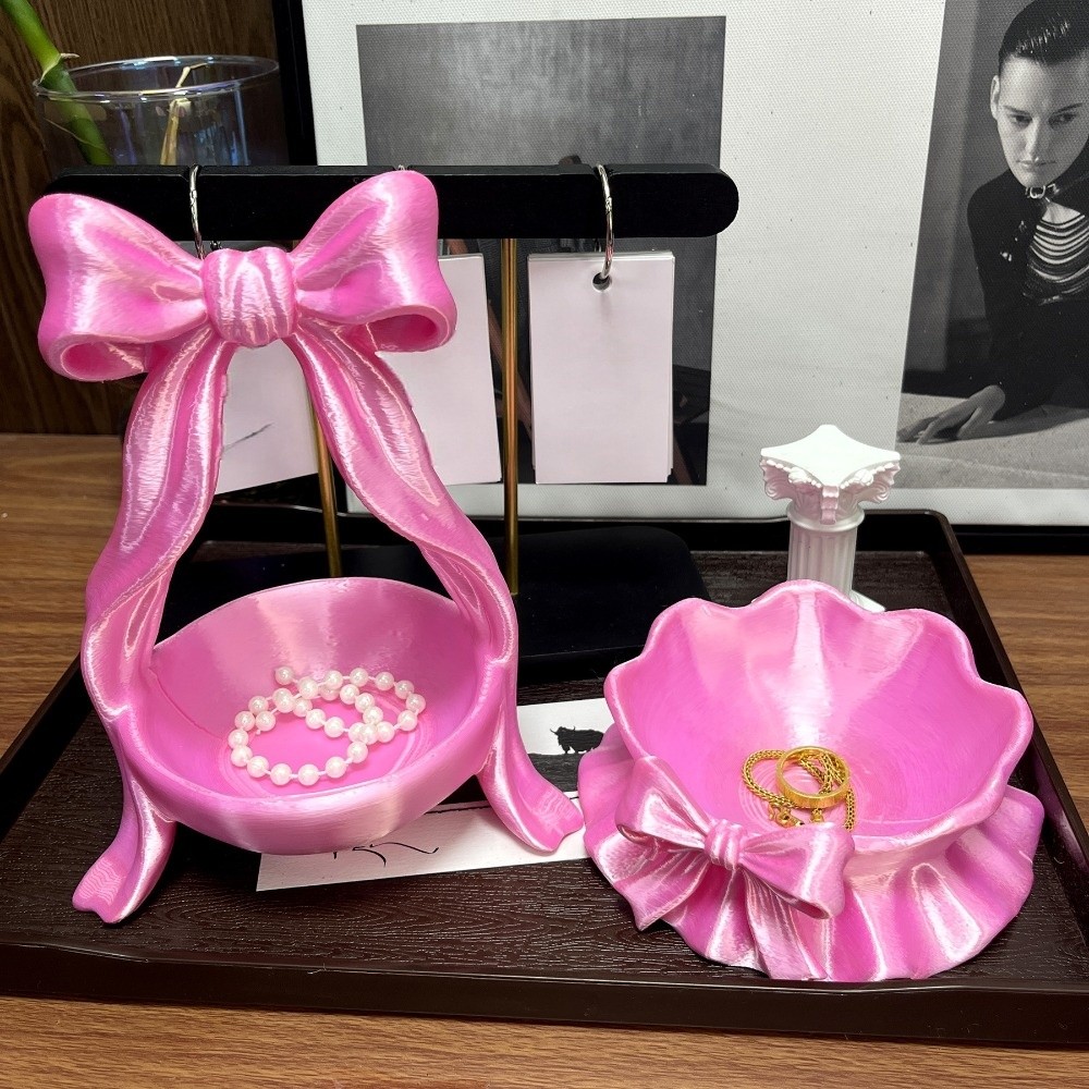 Elegant 3D Printed Jewelry Tra - 3D Printing Ring Holder reseña y precio
