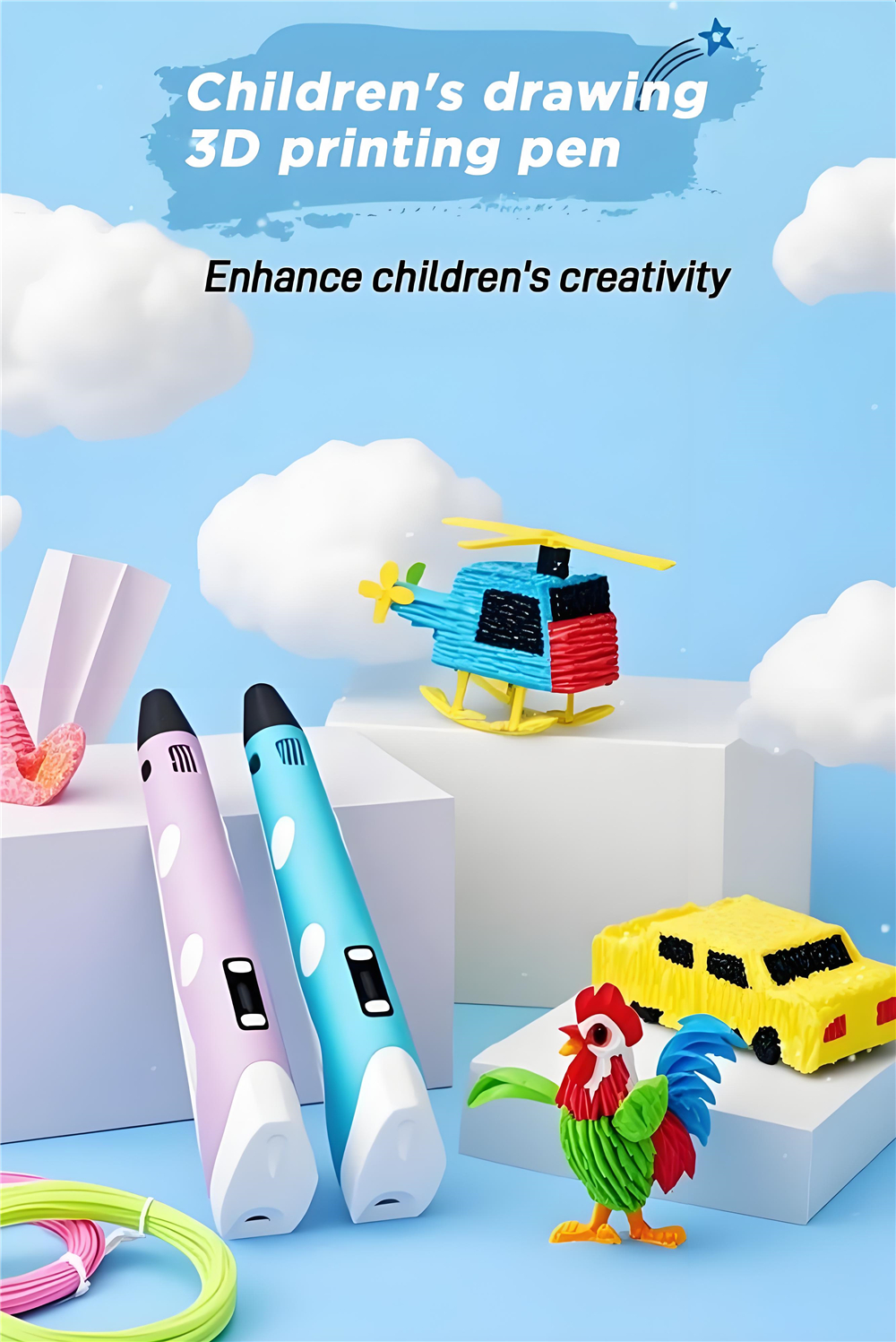 3D Printing Pen Children 3D Pe - 3D Printing Pen For Kids reseña y precio