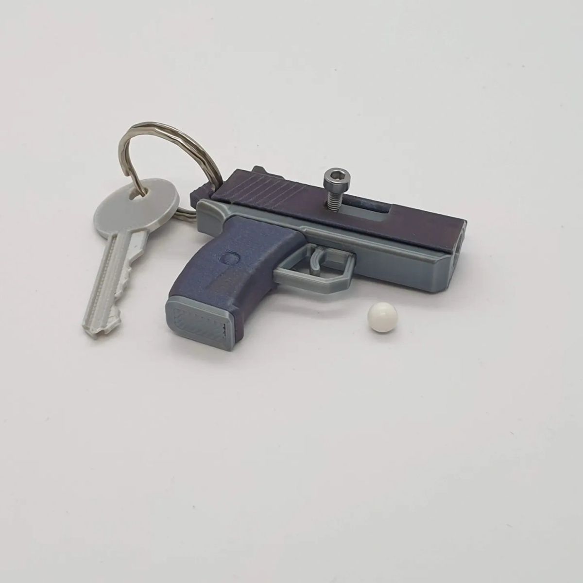 3D Printed Mini Model Gun Keyc - 3D Printing Vendors reseña y precio