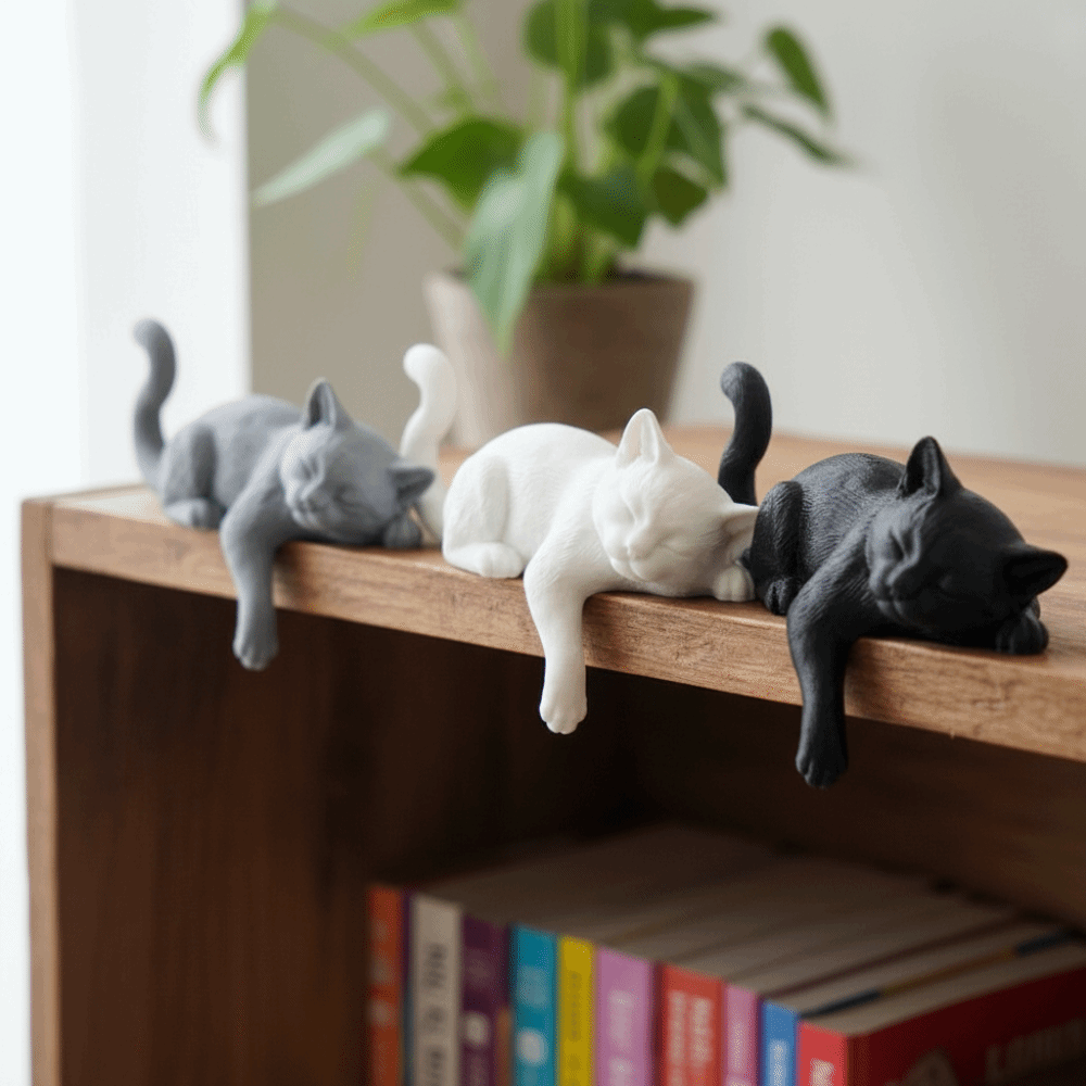 Unique Cute Desk Cat Decoratio - 3D Printing Use reseña y precio