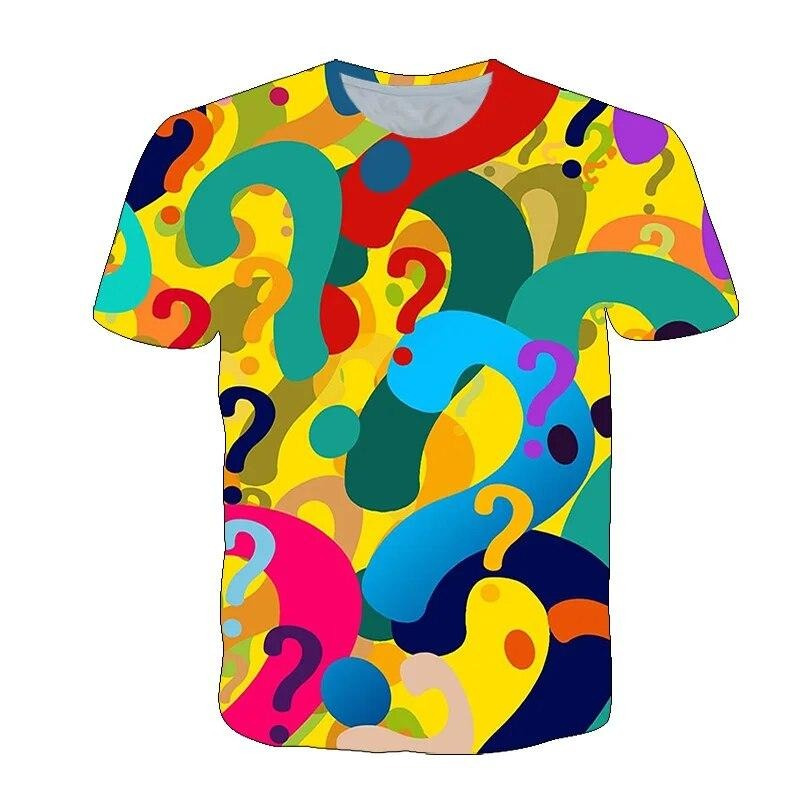 Fun Question Mark T Shirt For  - 3D Printing Questions reseña y precio