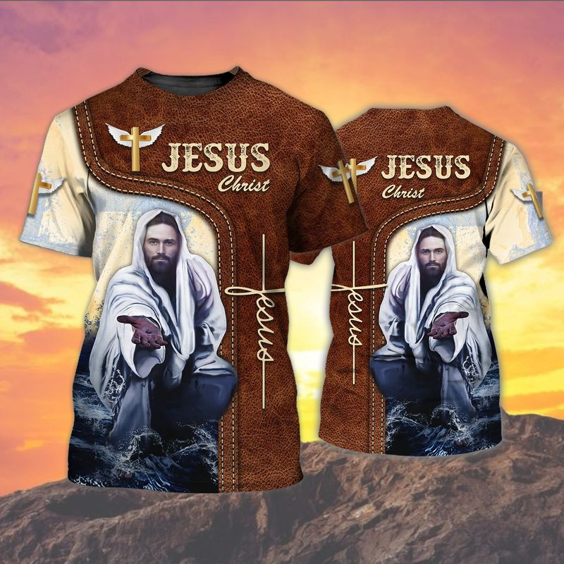 Jesus Christ T-shirt Men Women - 3D Printing Usa reseña y precio