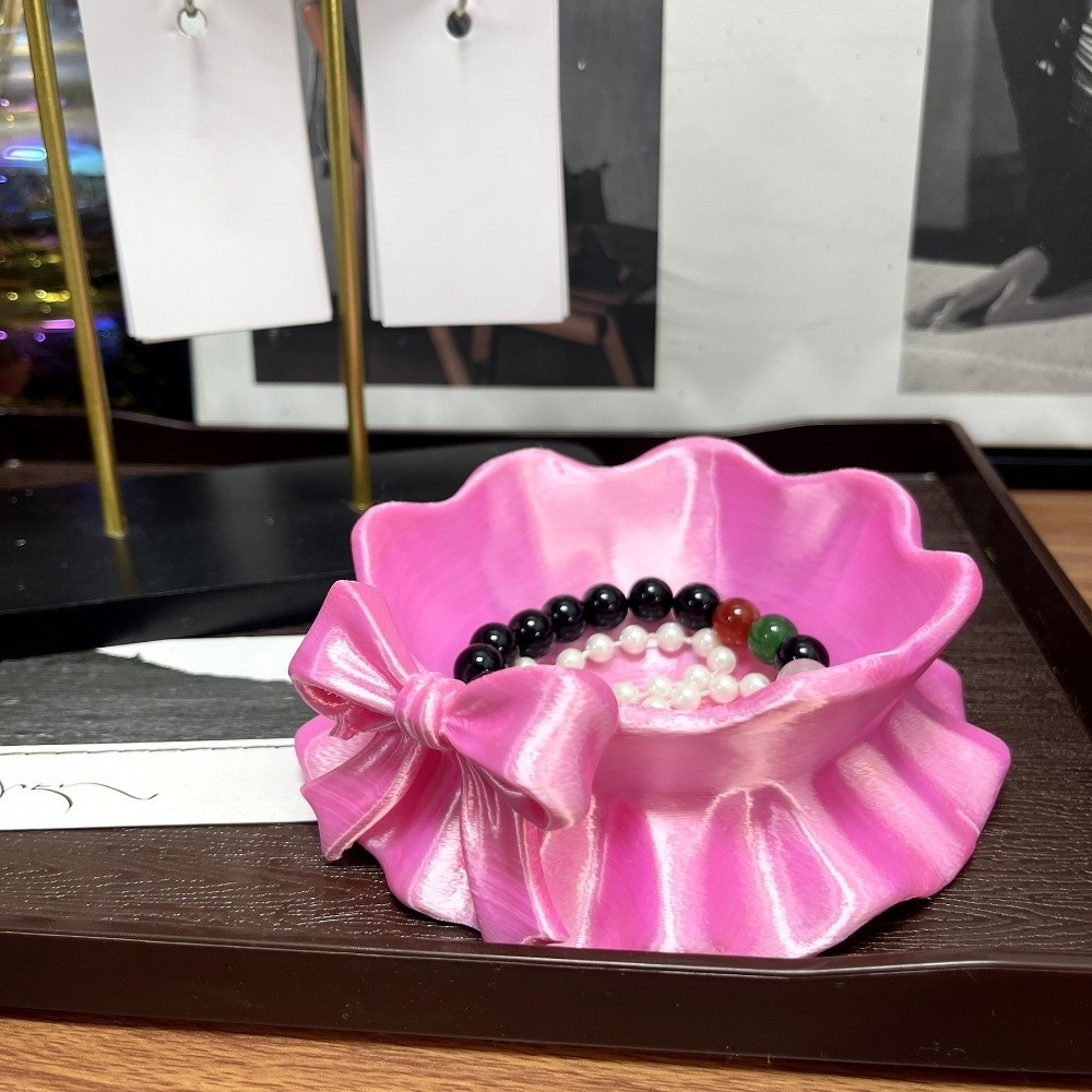 Elegant 3D Printed Jewelry Tra - 3D Printing Ring Holder reseña y precio