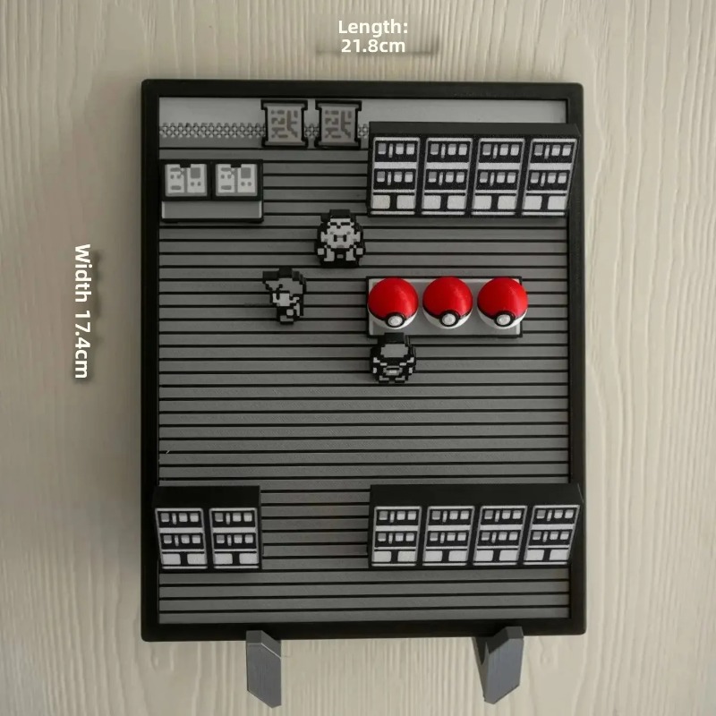 Pokemon Gold Silver Scene Figu - 3D Printing Liquid reseña y precio
