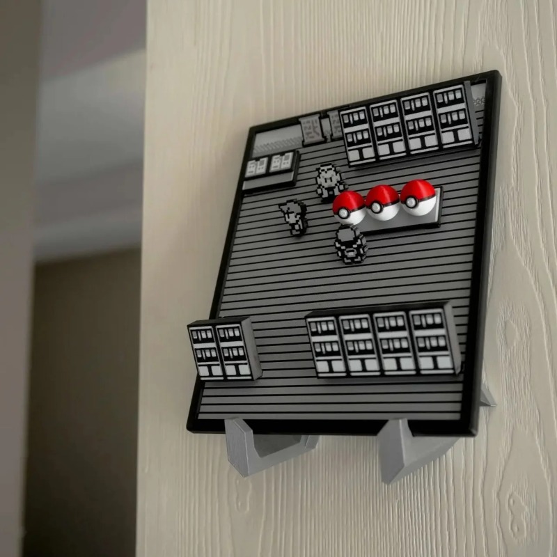 Pokemon Gold Silver Scene Figu - 3D Printing Liquid reseña y precio