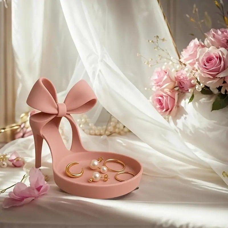 3D Printed High Heel Jewelry T - 3D Printing Ring Holder reseña y precio