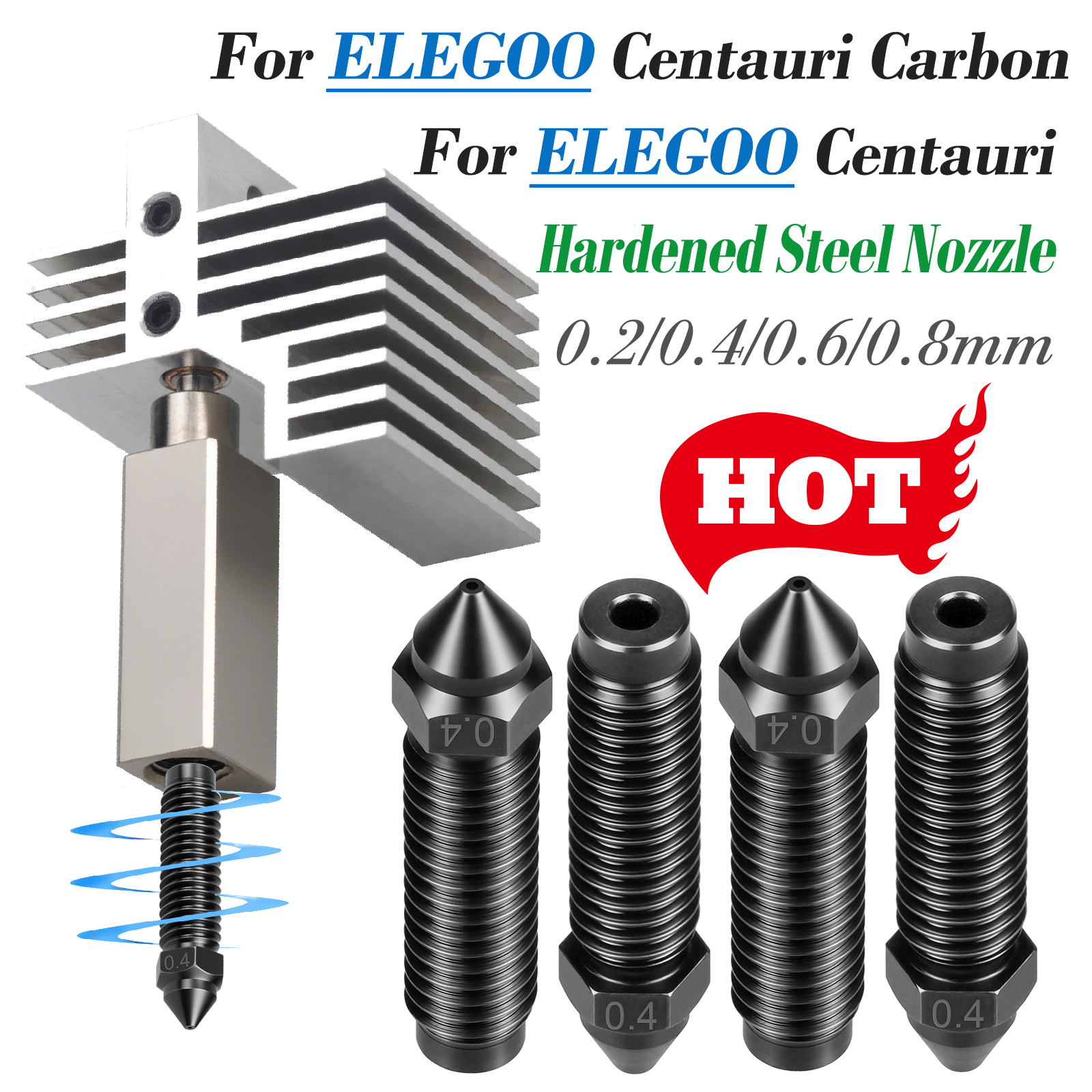 For Centauri Carbon High-Speed - 3D Printing Use reseña y precio