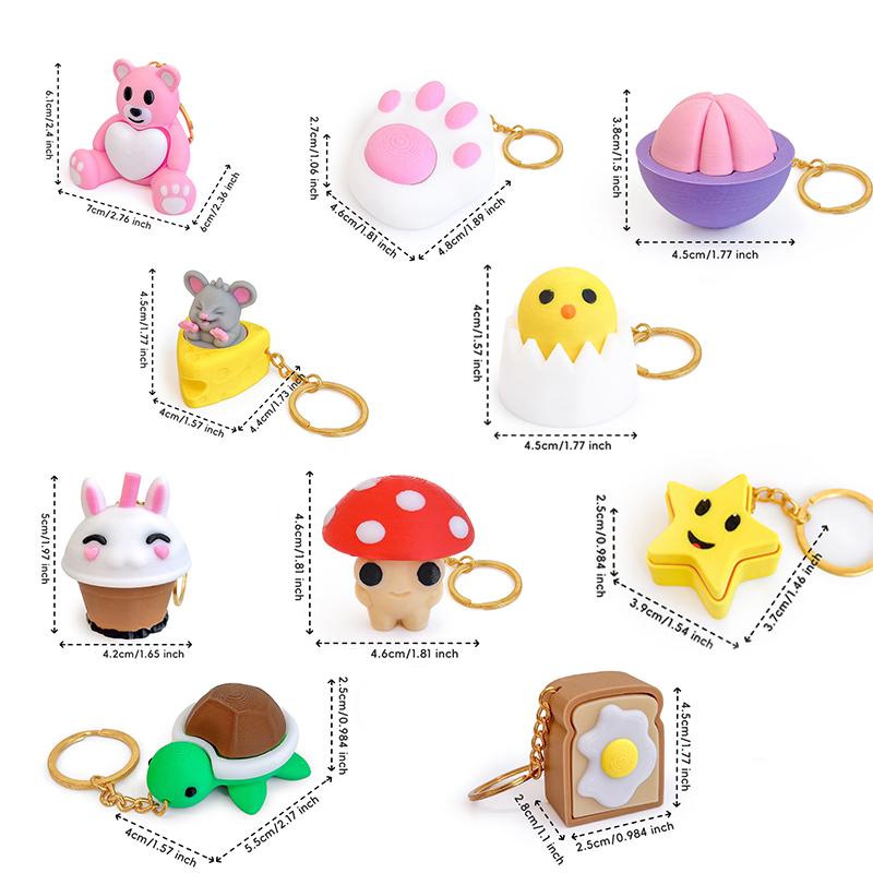 »Mushroom Turtle Keycap Press  - 3D Printing Use reseña y precio