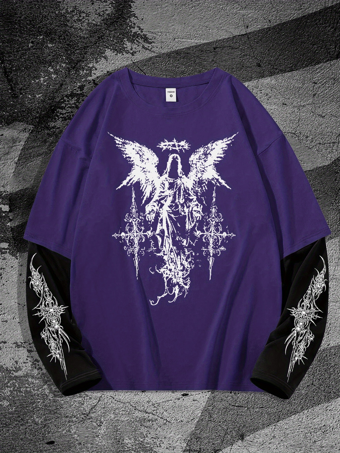 New men's long-sleeved T-shirt - 3D Printing Kpop reseña y precio
