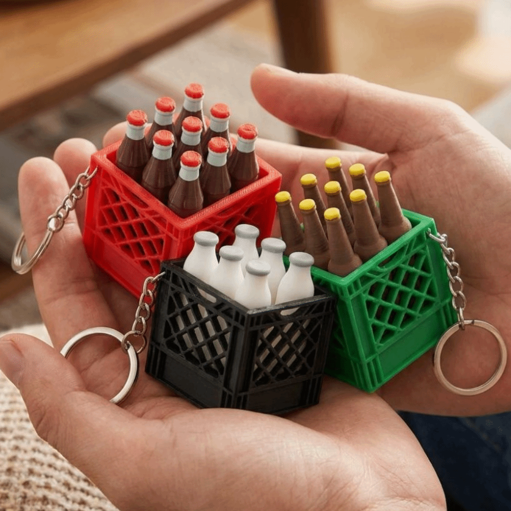3D Printed Soda Crate Clicker  - 3D Printing Aluminium reseña y precio