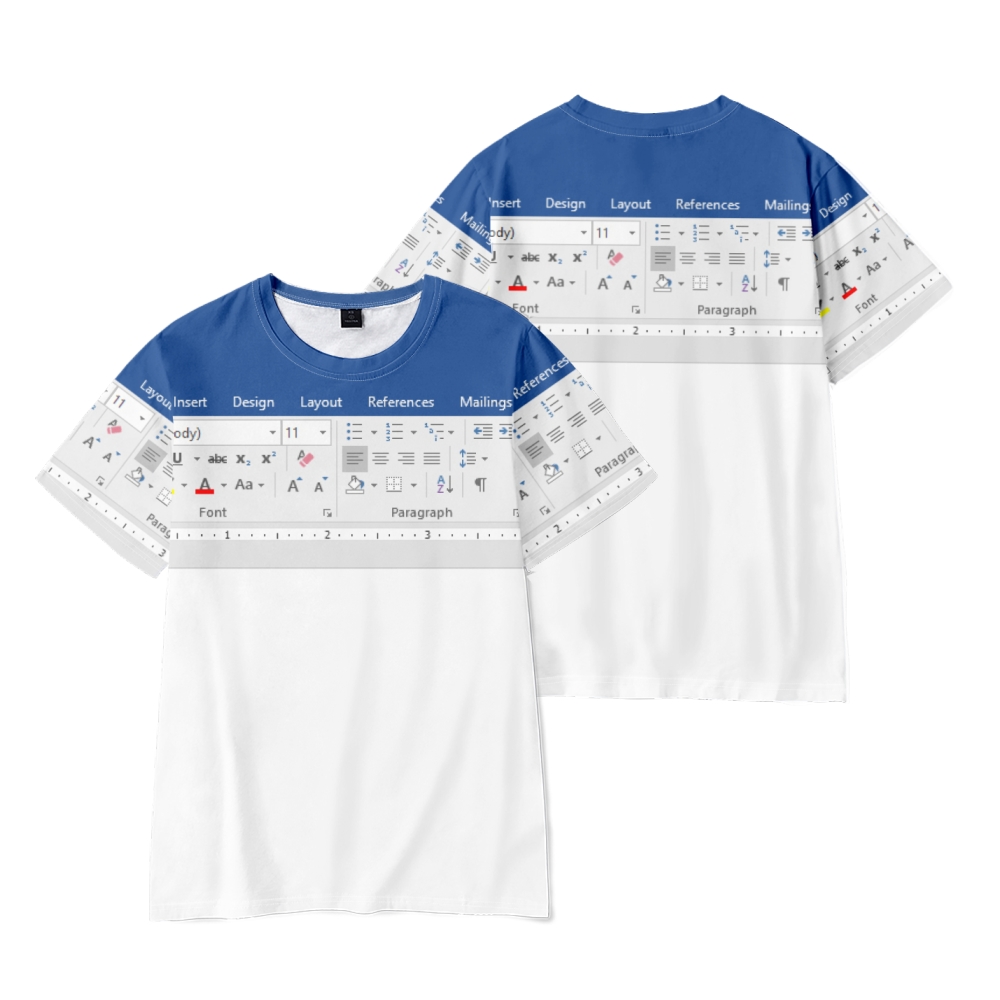 Excel 3D Fashion Men's T-shirt - 3D Printing Design Software reseña y precio