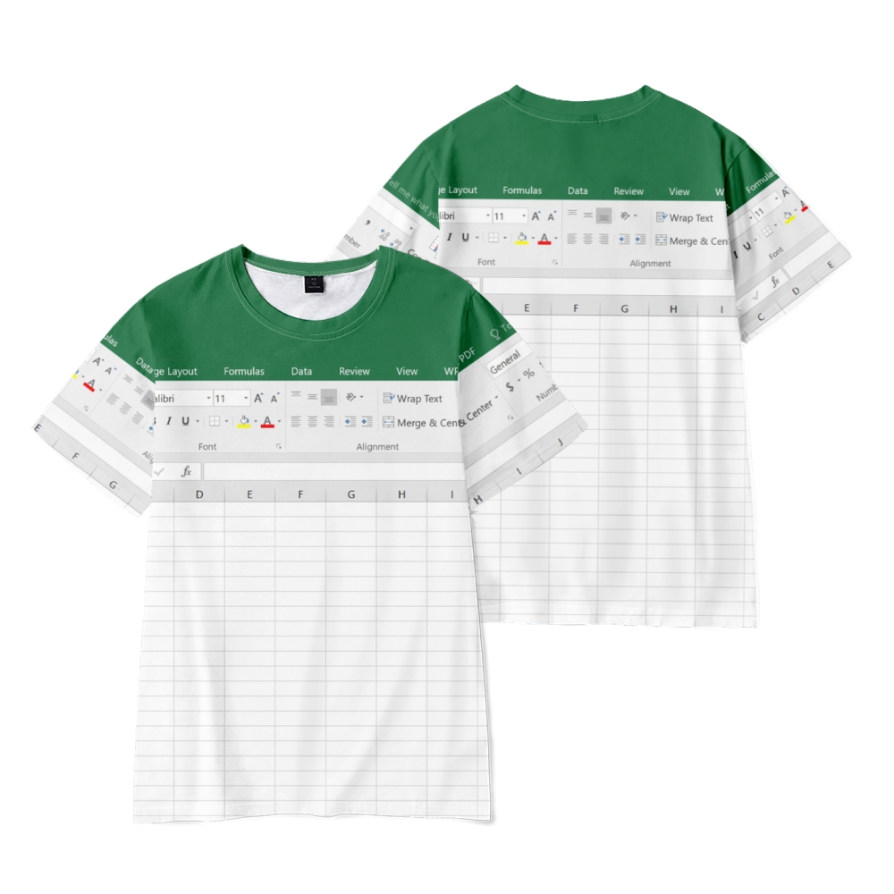 Excel 3D Fashion Men's T-shirt - 3D Printing Design Software reseña y precio