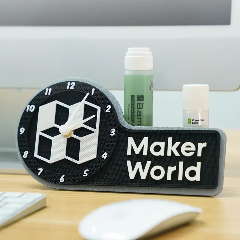 For Bamboo Lab Clock Component - 3D Printing Design Software reseña y precio