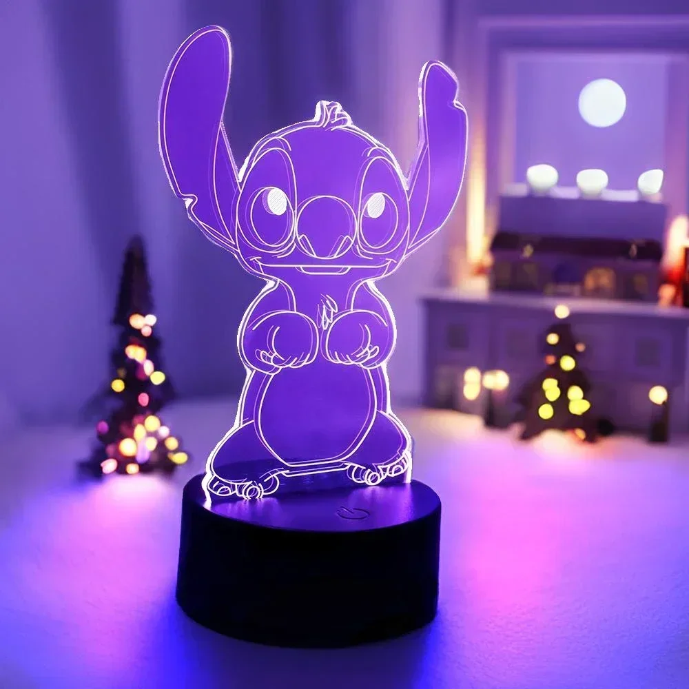 LED Night Light Illusion Stitc - 3D Printing Lamp reseña y precio