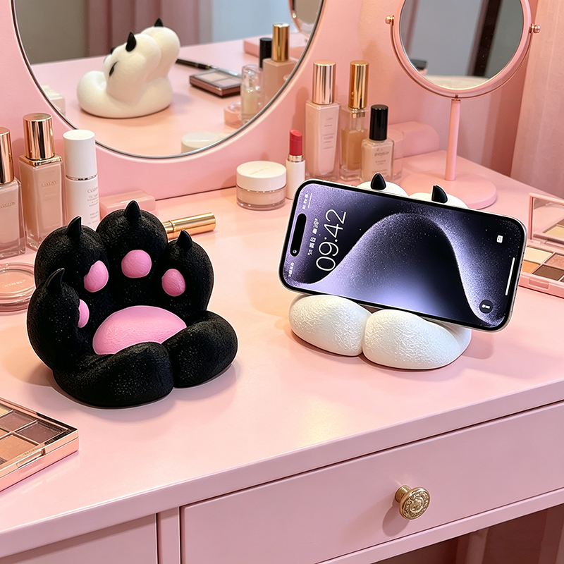 Cute Cat Paw Phone Stand, 3D P - 3D Printing Videos reseña y precio