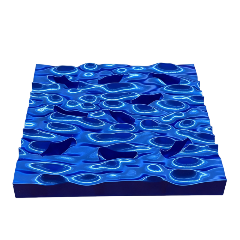 Sea Wave Ring Display Plates C - 3D Printing Ring Holder reseña y precio