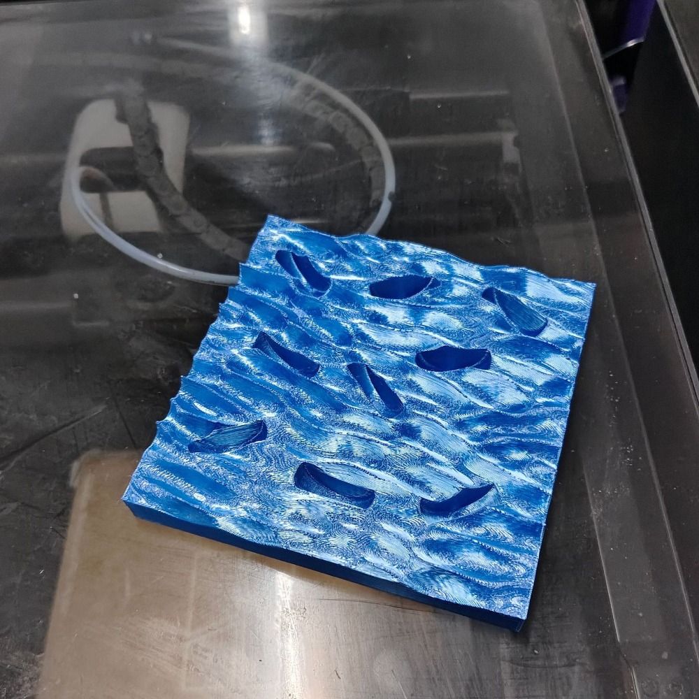 Sea Wave Ring Display Plates C - 3D Printing Ring Holder reseña y precio
