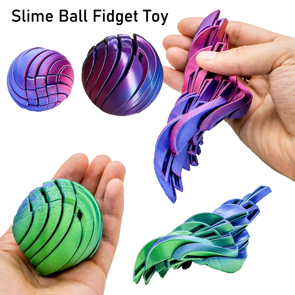 Creative 3D Printed Slime Ball - 3D Printing Liquid reseña y precio