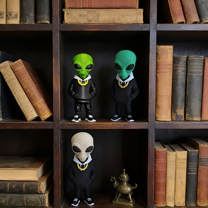1 Piece Green Alien Figure wit - 3D Printing Drawing reseña y precio
