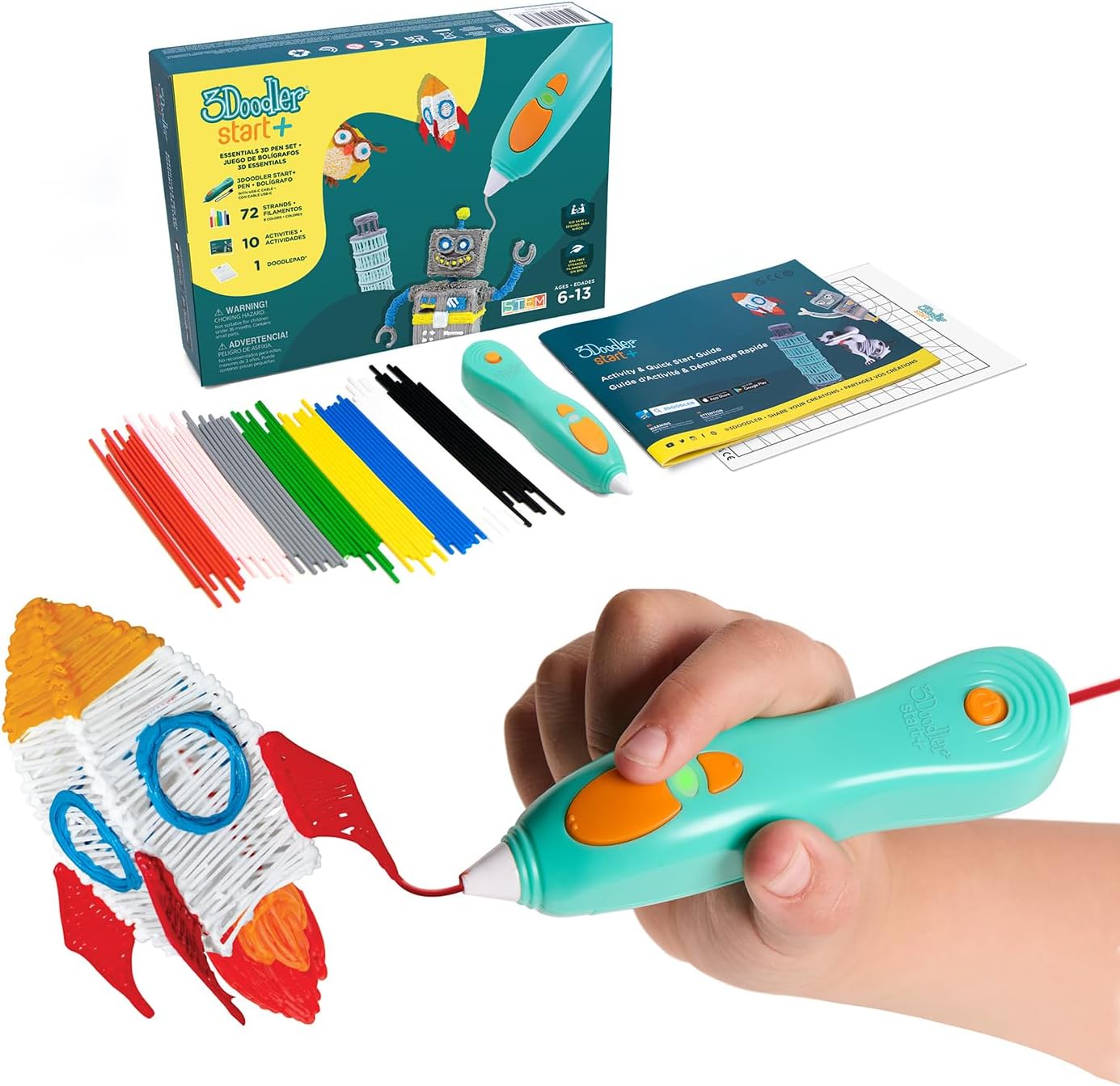 Safe 3D Printing Pen Set for K - 3D Printing Pen For Kids reseña y precio