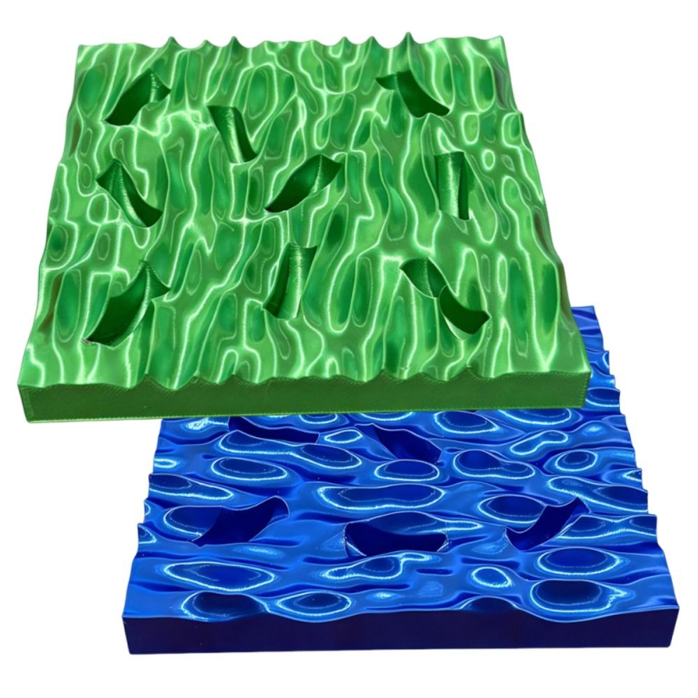 Minimalist Sea Wave Ring Displ - 3D Printing Ring Holder reseña y precio