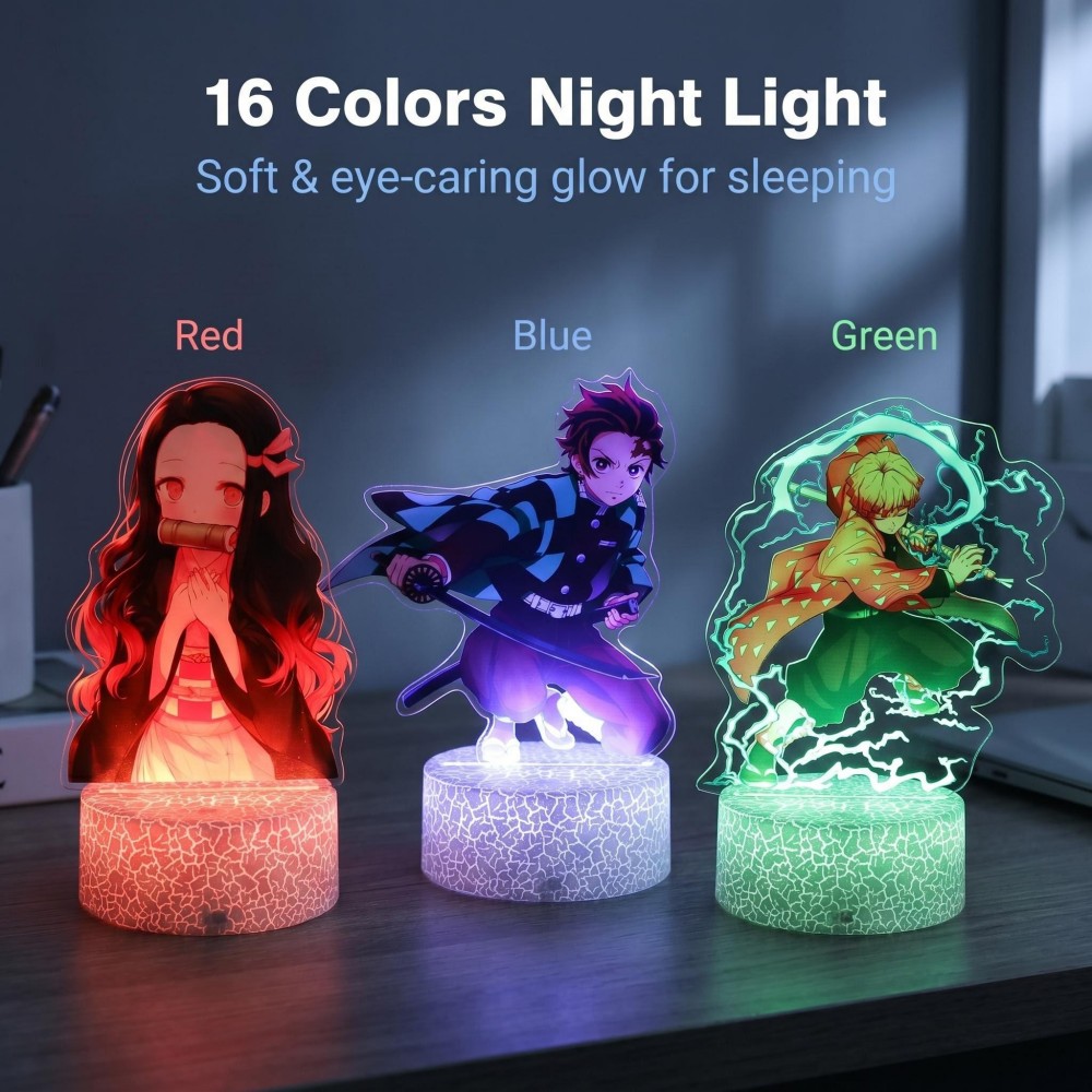 Anime Figure Tanjiro Merch 3D  - 3D Printing Lamp reseña y precio