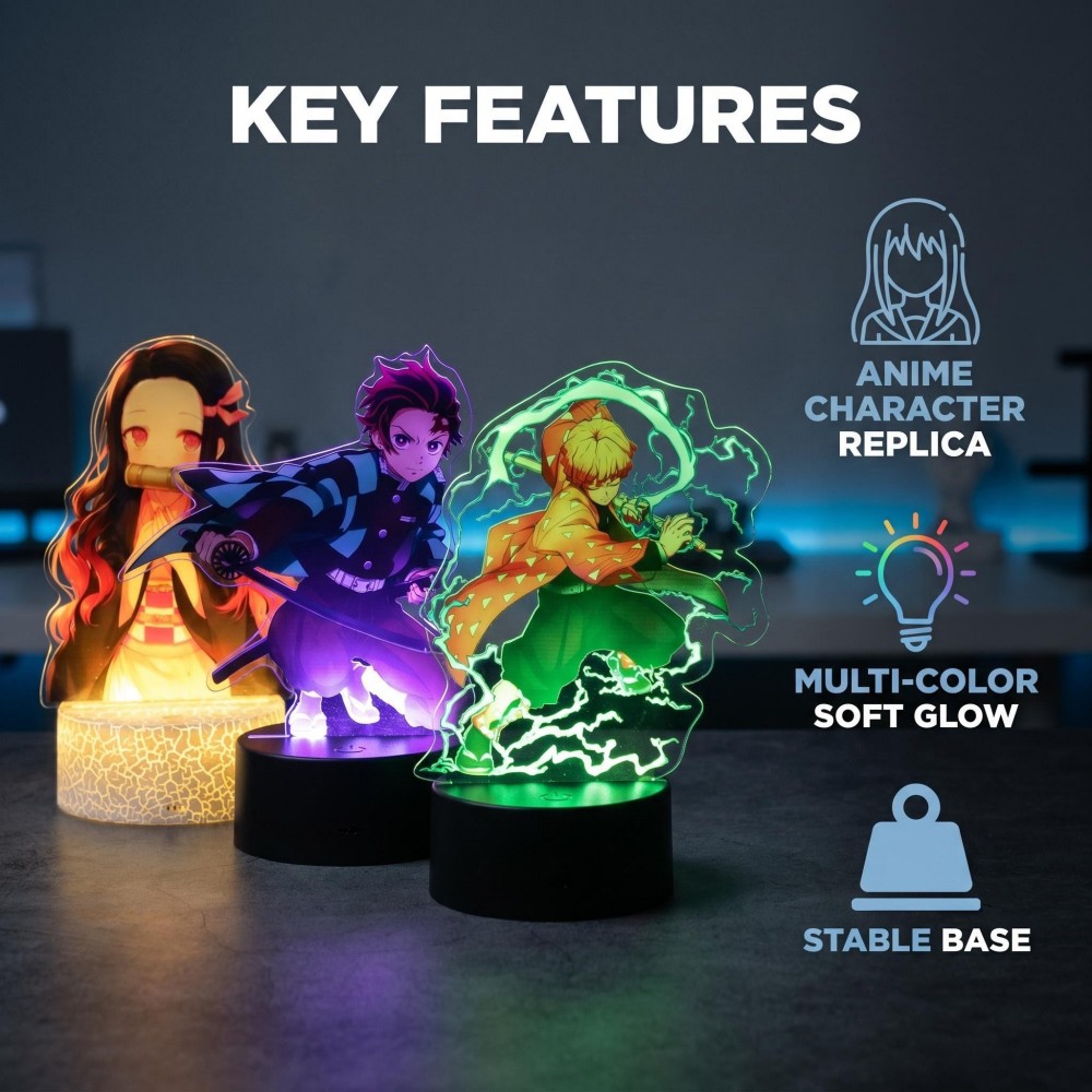 Anime Figure Tanjiro Merch 3D  - 3D Printing Lamp reseña y precio