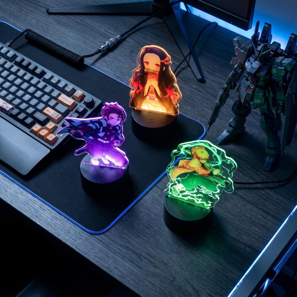 Anime Figure Tanjiro Merch 3D  - 3D Printing Lamp reseña y precio